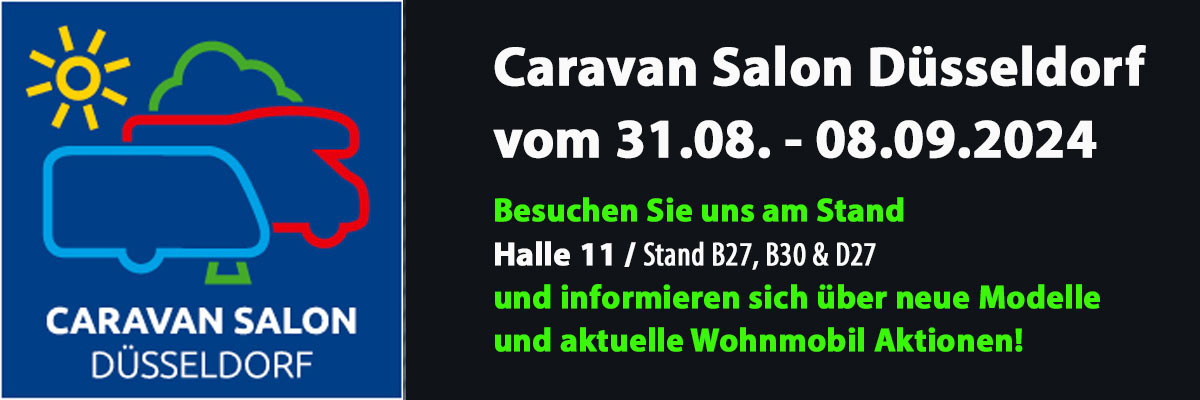 Caravan Salon Düsseldorf neue Modelle aktuelle Aktionen